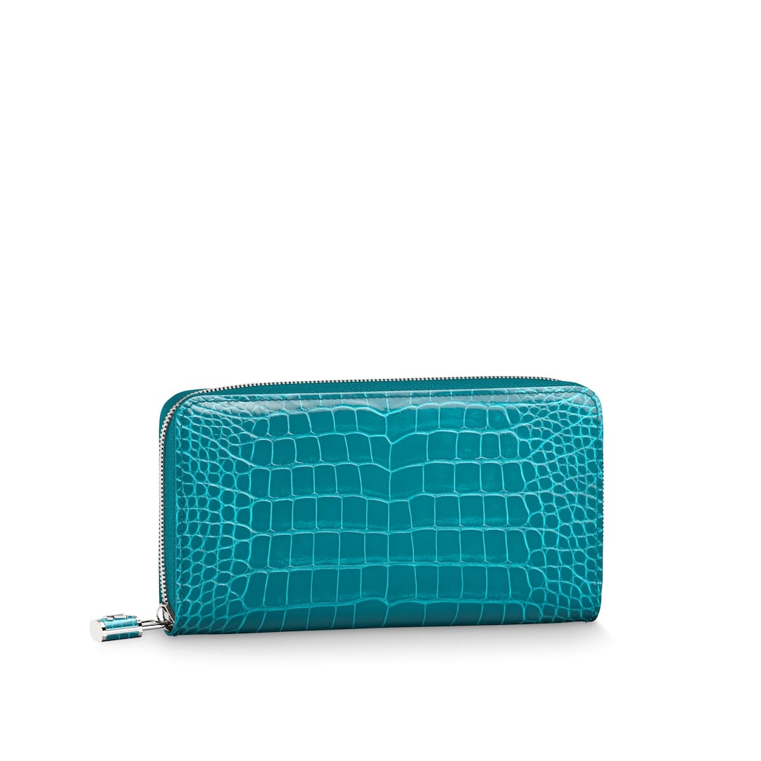 Zippy Wallet Padlock Crocodilien Brillant - Women - Louis Vuitton